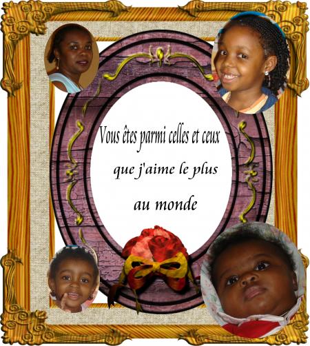 Mes très chères....